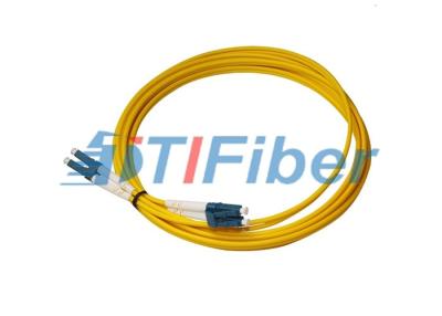 China 2.0mm Fiber Optic Patch Cord Singlemode Fiber Optic Jumper LC SC ST FC for sale