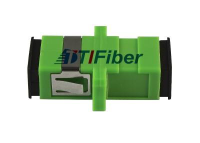 China Telecommunication Simplex Singlemode SC/APC Fiber Optic Adapter / Coupler for sale