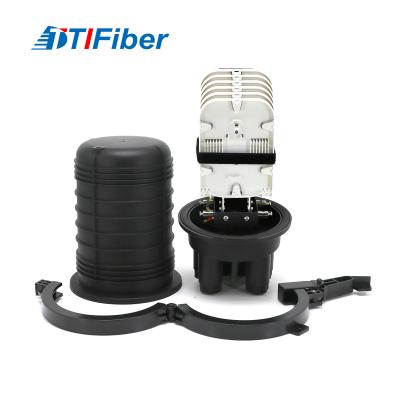 China Fechamento de embraiagem de fibra óptica FTTH 12 24 48 96 144 Core Joint Dome Type Outdoor à venda