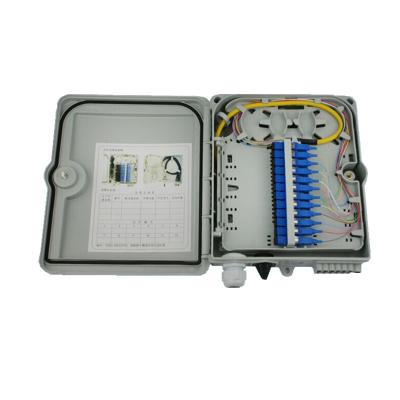 China White FDB outdoor Fiber Optic Distribution Box CE FTTH network optical distribution box for sale