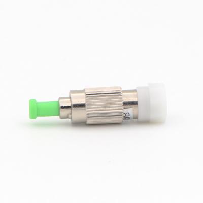 China Fixed / Plug Type Fiber Optic Attenuator Plastic FC/APC Male To Female Singlemode for sale