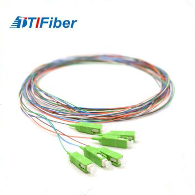 Cina Colore ottico di 6 fibre MP di Fibra della treccia di SC/APC un multi 3 metri di lunghezza ROHS diplomata in vendita