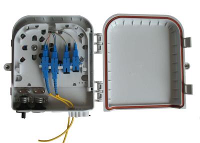 중국 벽과 극 mountable FTTH 해결책, 고 영향도 플라스틱 FTTH 배급 상자 판매용