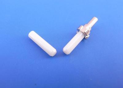 China Ceramic / Zirconia APC optical fiber ferrule for SM SC Connector for sale