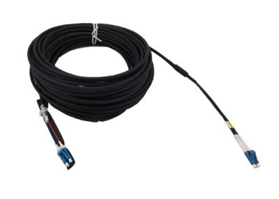 China Communication networks Outdoor Amoured Optic Fiber Patch Cord with GYXTW cable for sale