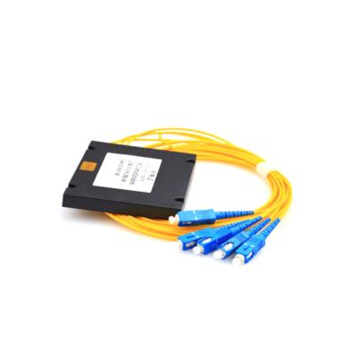 China Fiber Optic Equipment FTTH Optic Fiber Plc Splitter 1x4 1x8 1x16 1x32 1x64 Fiber Optic Splitter for sale