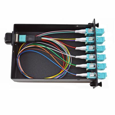 China Optical Fiber Patch Cord SC 2 Port Mpo Cassette Patch Panel Type Cable Fiber Patch Panel for sale