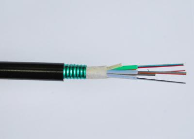 China Long - haul communication system PE sheath Fiber Cable with Steel Member for sale