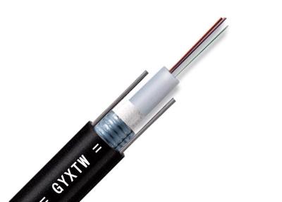 China GYXTW Unitube Telecommunication fiber optic with PE jacket , Iight - armoured for sale