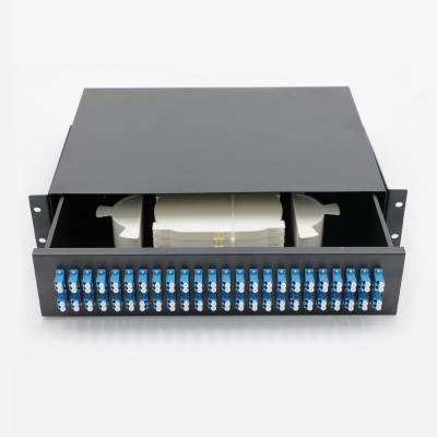 China 48 Ports FTTB Fiber Optic Terminal Box ODF Termination Terminal Box for sale