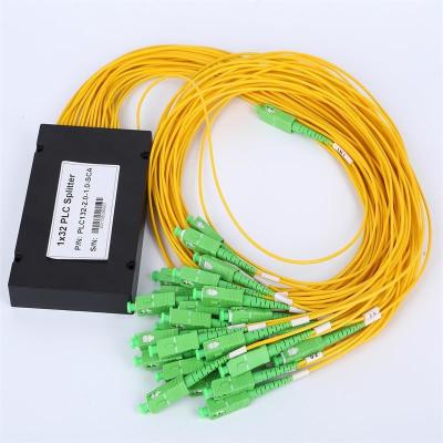 Chine fibre optique en forme de boîte de l'ABS FTTH de diviseur de PLC de 1x2 1x4 1x8 1x16 1x32 à vendre