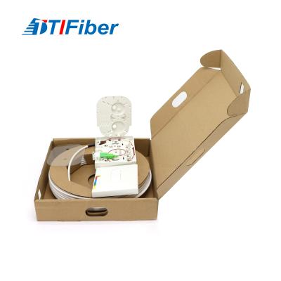 China Fibra óptica al aire libre interior Patchcord del solo modo de FTTH con la caja terminal de OTO en venta