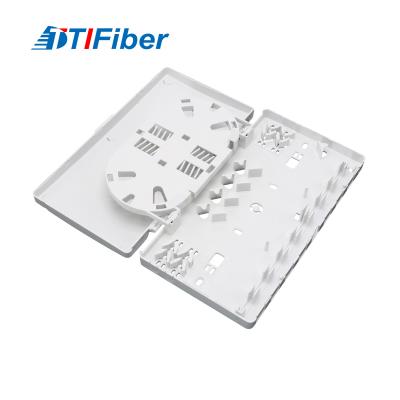 China 8 Ports  86 Type Fiber Optic Mini Termination Box FTTH Wall Mounted for sale