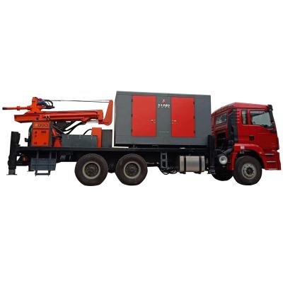 China Construction worksÂ   KW200 KW300 300M Tractor/Truck Mounted Water Well Drilling Rig Drilling Rig Machinery for sale