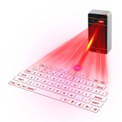 China Factory Direct Wireless Bluetooth Speaker With Mouse Function For Voice Emission Laser Projection Mini Wireless Portable Keyboard for sale