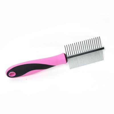 China Viable Wholesale High Standard Style Pet Tick Brush Lice And Flea Fashionable Comb for sale