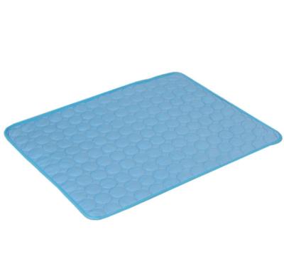 China Cooling Soothing Pad Cat Cooling Mat Beds Pet Ice Pad Summer Sleep Gel Gel Cooling Mat for sale