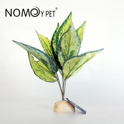 China Interior Decoration Sustainable Simulation Good Quality NOMOY PET Yellow And Green Leaves NFF-21 for sale