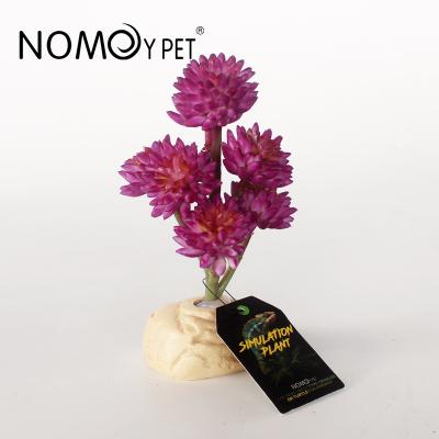 China Beautiful NOMOY PET Interior Decoration Simulation Seven Lotus NFF-31 Viable for sale