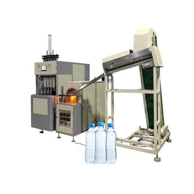 China Bottle Semi Automatic Water Bottle Blowing Machine 4 Cavity PET Blowing Machine for sale