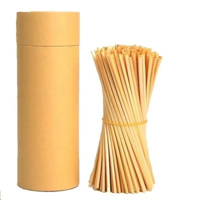 China Popular Manufacturers Supply Creative Clean And Hygienic Drink Straw Coffee Milk Tea Wooden Set for sale