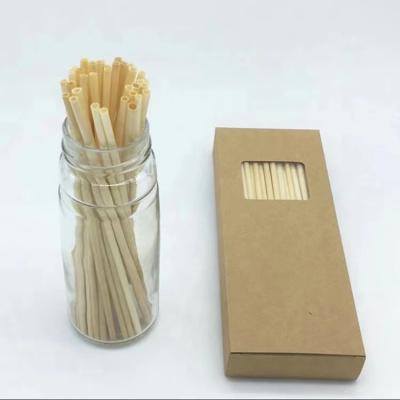 China Hot-selling Popular Custom Made Straw Coffee Wooden Straw Milk Tea Biodegradable Clean Hygienic Wood for sale