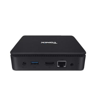 China Window10/Linux Mini PC Box Tanix TX85 Intel Z8350 4GB 64GB With VGA Port Linux Wins10 OS TV Box With Fanless Computer Mini PC TX85 Set Top Box for sale