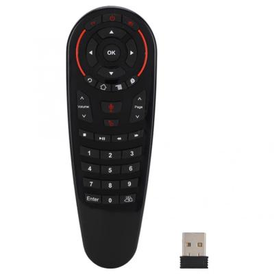 China Universal G30 G30S G20S 2.4G Wireless Air Mouse Gyro Voice Control Feeling Universal Mini Keyboard Remote Control For PC Android TV Box for sale