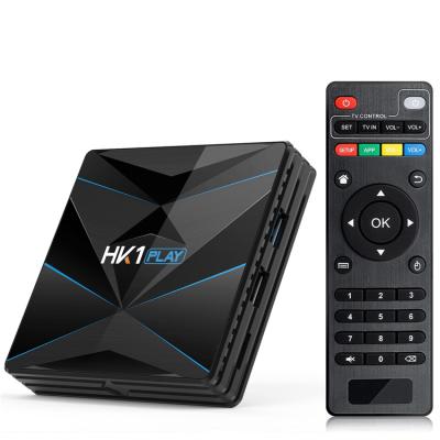 China Support 10/100M Hot Selling Latest Android TV Box HK1 Game 2GB 16GB Amlogic S905x2 Chip 2.4G WIFI Android TV Box for sale