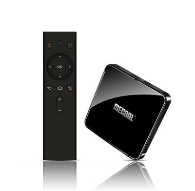 China Google Certified + Voice Remote 2019 New MECOOL KM3 ATV With Android TV 9.0 Pie & Google Certification With 4gb +64gb TV Smart Box 5G Double Wifi for sale