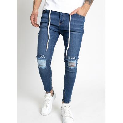 China Autumn Viable Hot Sale Men's Jeans Fashion Skinny Jeans Friend Ripped Jeans for sale