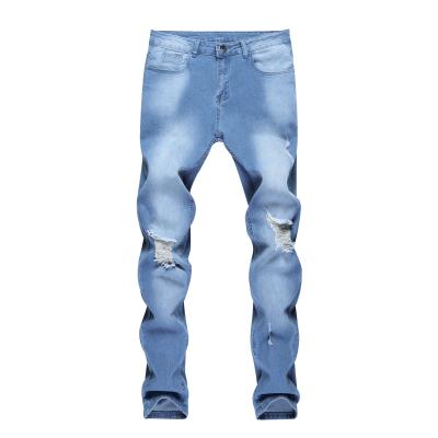 China Wholesale ripped ripped jeans mens jeans pants mens jeans oem designer no brand fancy denim viable for sale