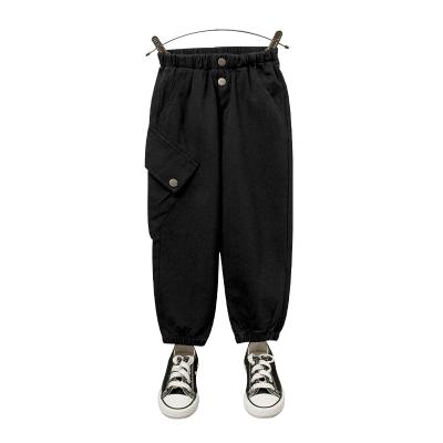 China hot sale Anti-wrinkle boys loose pants kids pants fashions style kid boys long pants for sale