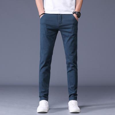 China 2021 Summer Hot Selling Men's Pants Solid Color Breathable High Quality Thin Pants for sale