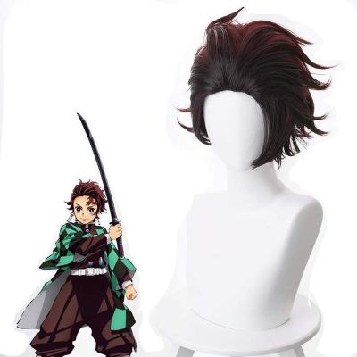 China Tanjirou Nezuko Zenitsu Kanroji Mitsuri Hashibira Inosuke Rui Cosplay Wigs Demon Wave Silky Straight Killer Characters Full Wigs For Lovers for sale