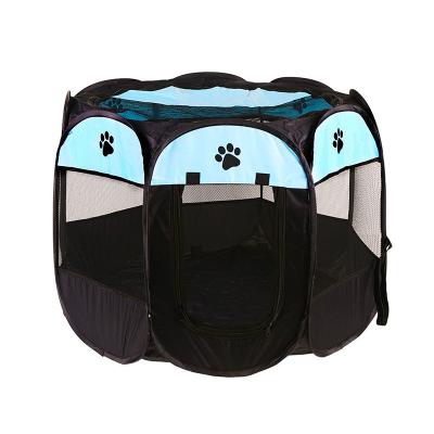 China Flodable Breathable Portable Dog Barrier Tent Indoor Outdoor Pet Octagon Convenient Barrier House for sale