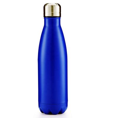 China 500ML Hot Sale PORTABLE Custom Double Wall Insulated Vacuum Flask Cola Shape Bottle Stainless Steel Water Bottle for sale