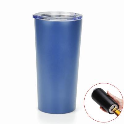 China Home Office Outdoor Camping Outdoor Accessories 18/8 Stainless Steel Mug Travel Vacuum Durable Insulated Beer Cup Tumbler With Bottle Opener for sale