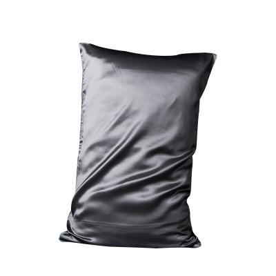 China Wholesale Anti-static Pure Silk 19mm Pillowcase 100% Silk Pillowcase Mulberry Color Envelope Pillow Case Cover for sale