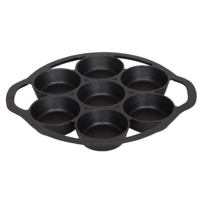 China Viable 7 Cake Baking Tray Maker Pan for Cake Pan Cookies Cast Mini Cake Pan with Handles for sale