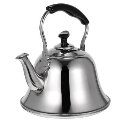 China Eco-Friendly Sustainable Durable Coffee Water Boiling Kettle Pot Kettle Stainless Steel Whistling Kettle Tea Milk Boiling Kettles for sale