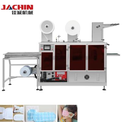 Cina High Production Efficiency Lower Prices Automatic Custom Black Cotton Eye Mask Making Machine in vendita