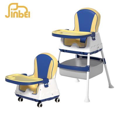 China Traditional 3 in 1 travel highchair kids chair foldable referee chair for feeding for sale