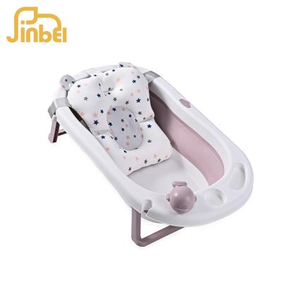 China Sustainable Baby Whale Soft Collapsible Baby Tub Plastic Baby Wash Tub for sale