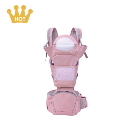 China Cotton Baby Sack Newborn Baby Carry Seat Travel Boosting Carrier With Lumbar Support for sale