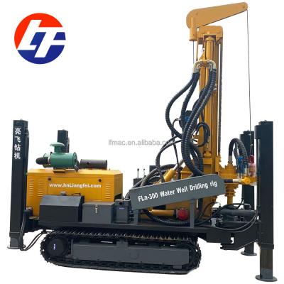 China Rail Mounted Farms Crawler Drilling Rig 300m for sale