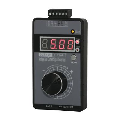 China Analog 0-5V 0-10V 4-20mA Signal Generator with Rechargeable Battery Pocket Adjustable Voltage Current Simulator 100x60x20mm for sale