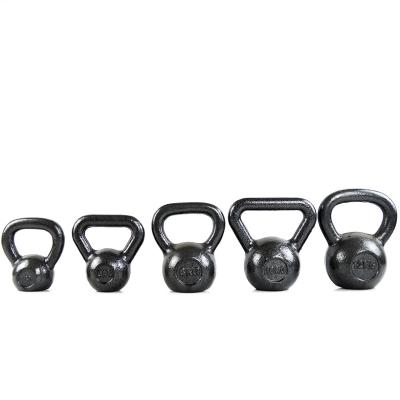 China Factory Wholesale 10kg 20kg 50kg Home Gym Competition Training Universal Weightlifting Coated Cast Iron Kettlebell Set for sale