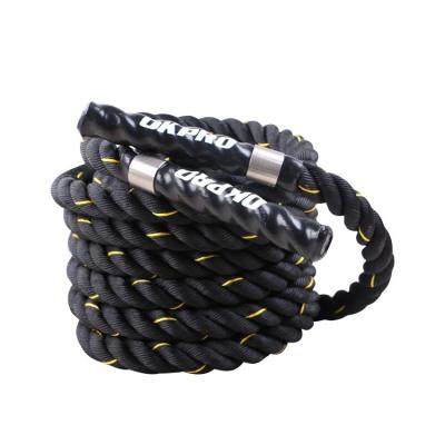 China Universal Manufacturers Wholesale Gymnasium Diameter 25mm 38mm 50mm Length 9m12m15m Fitness Training Jump Rope Custom Wholesale Home Battle Rope for sale