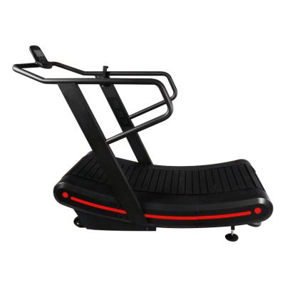 China Fitness Factory Wholesale New All Steel Curve Commercial and Home Treadmill Unpowered Treadmill Set for sale